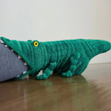 Knit Crocodile Socks