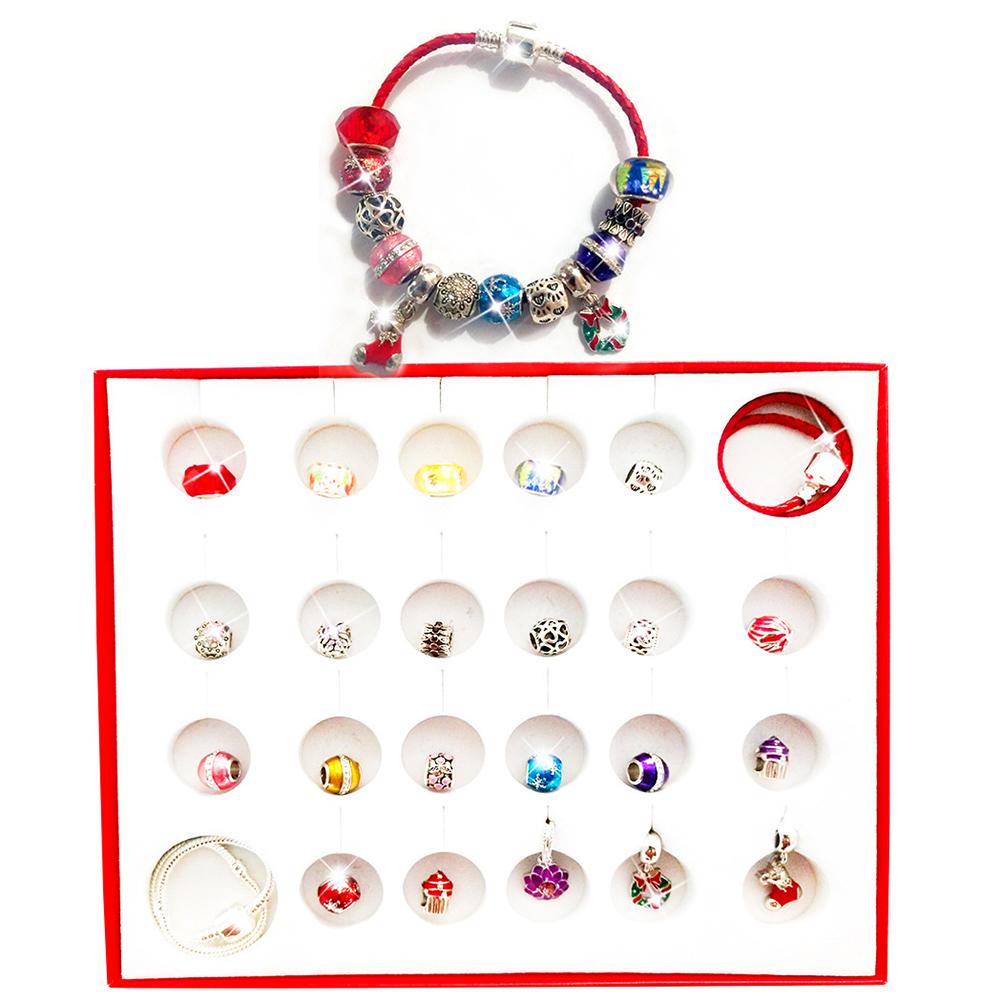 Christmas DIY Beaded Blind Box Crystal  Bracelet