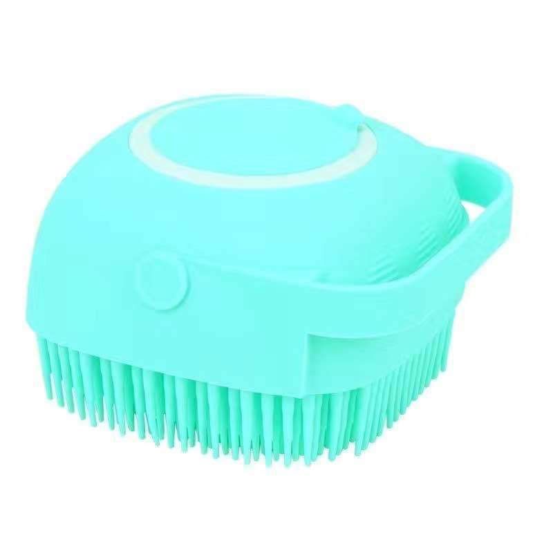 PET SILICONE BATH BRUSH