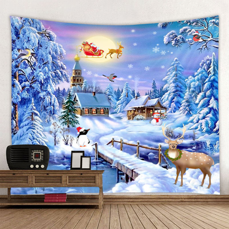 Christmas Decoration Background Tapestry Ⅱ