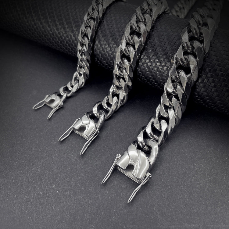 MLYJ  Double Buckle Chain Men's Bracelet