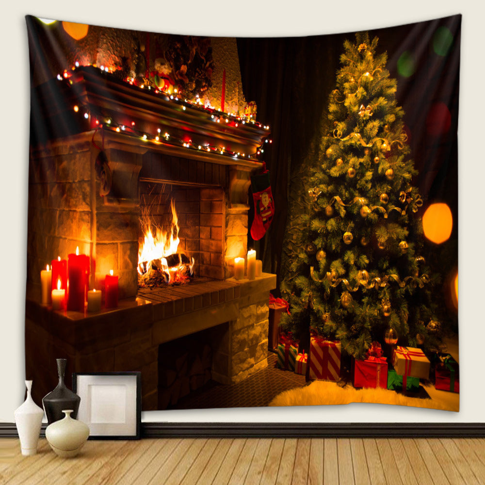 Christmas Decoration Background Tapestry