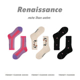 Renaissance Fashionable Socks--Fantasy