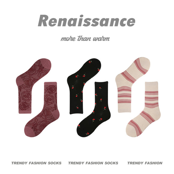 Renaissance Fashionable Socks--Sweet Dreams