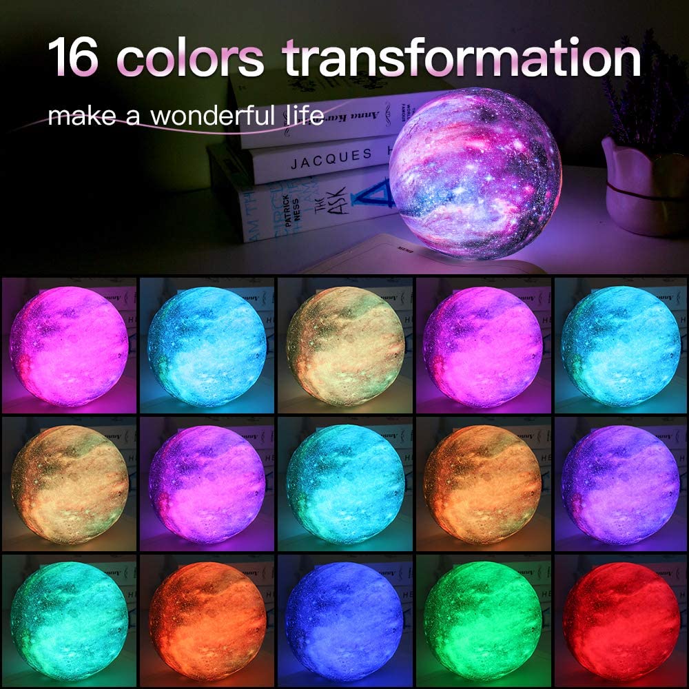 SEESEEGIFT-A Moon 3D Star Moon Light