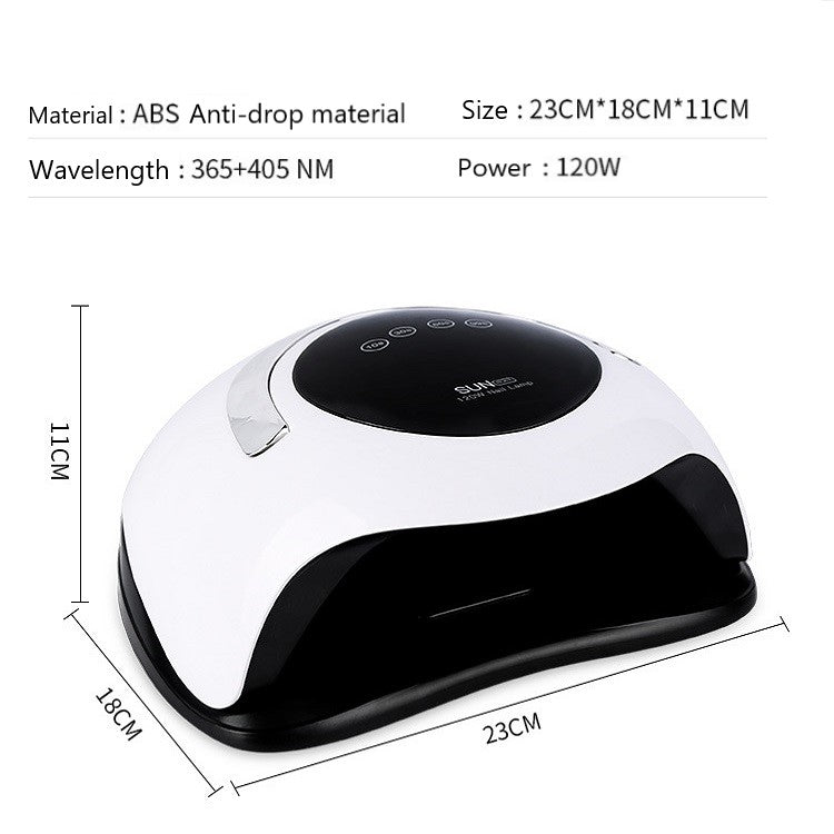 120W Portable LED UV Nail Lamp