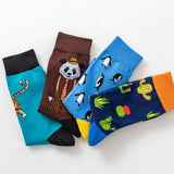 New Arrival Cute Animal & Cactus Series Socks