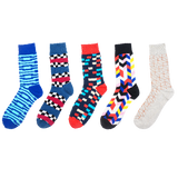 Personality Geometry Socks