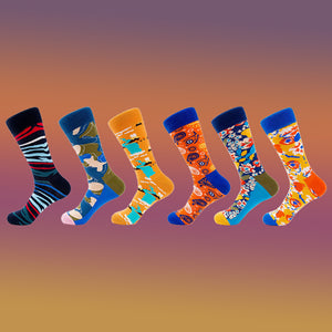 Abstract Pattern Unisex Socks