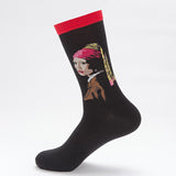 Oil Painting Portrait Series Unisex Socks