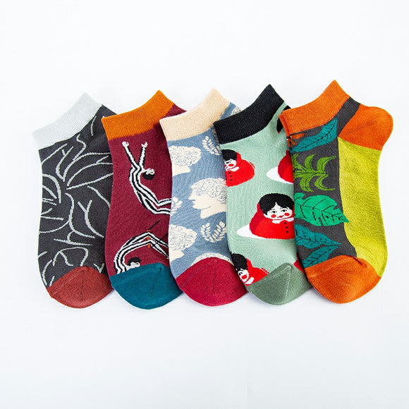 Stylish Pattern Series 3 Ship Socks