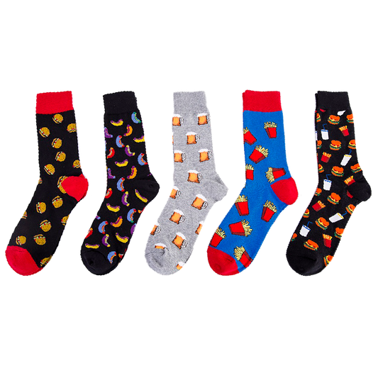 Burger Cuisine Socks