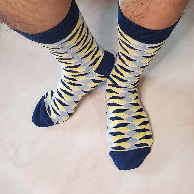 Neat Geometry Socks