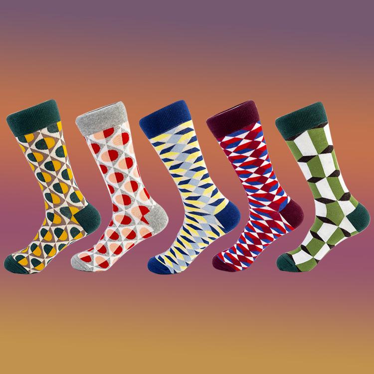 Neat Geometry Socks