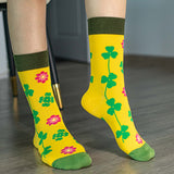 JSSK Colored Flowers Socks