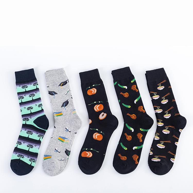 Dark Color Pattern Unisex Socks