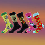 Cartoon Image Unisex Socks