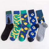 Multi-pattern joker fashion men's socks