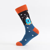 Universal pattern individual character fashion men's socks