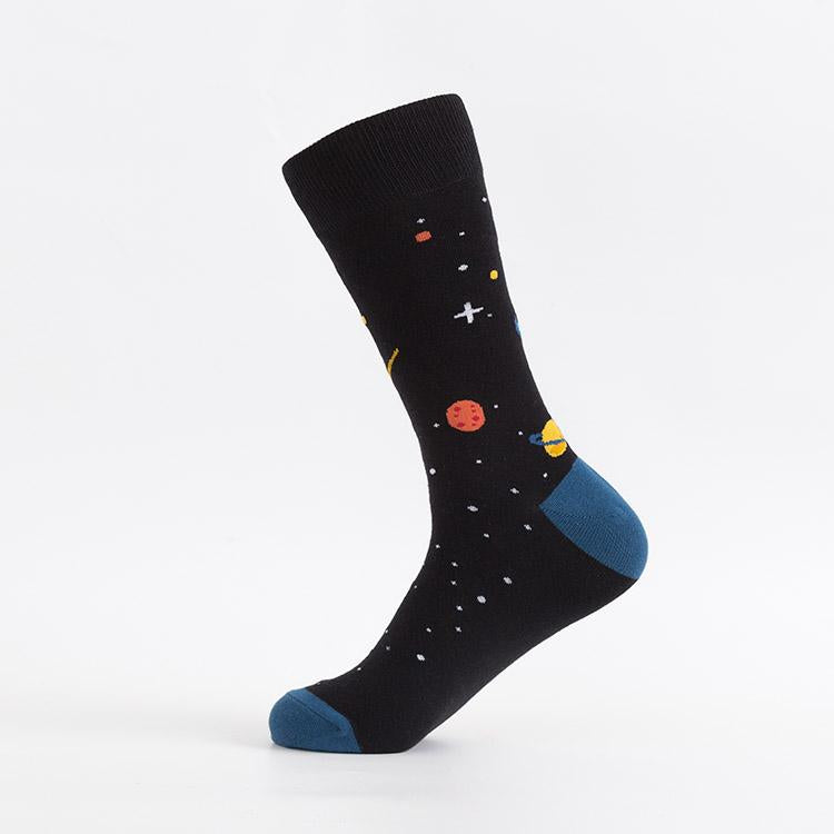 Universal pattern individual character fashion men's socks