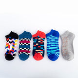 Abstract Geometry Ship Socks