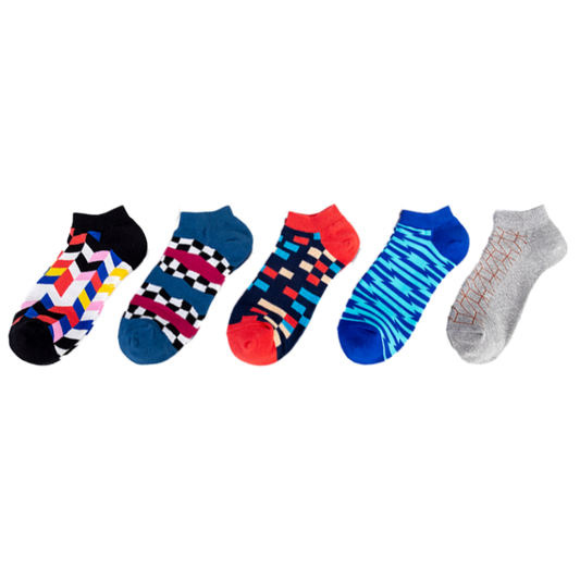 Abstract Geometry Ship Socks