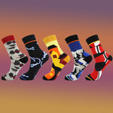 Personality Graffiti Straight Socks