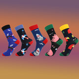 Crazy Animal Unisex Socks