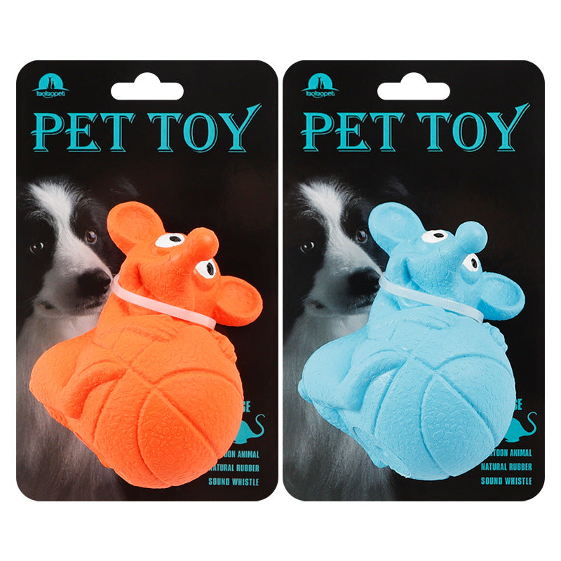 Pet Rubber Toy Vocal Mouse