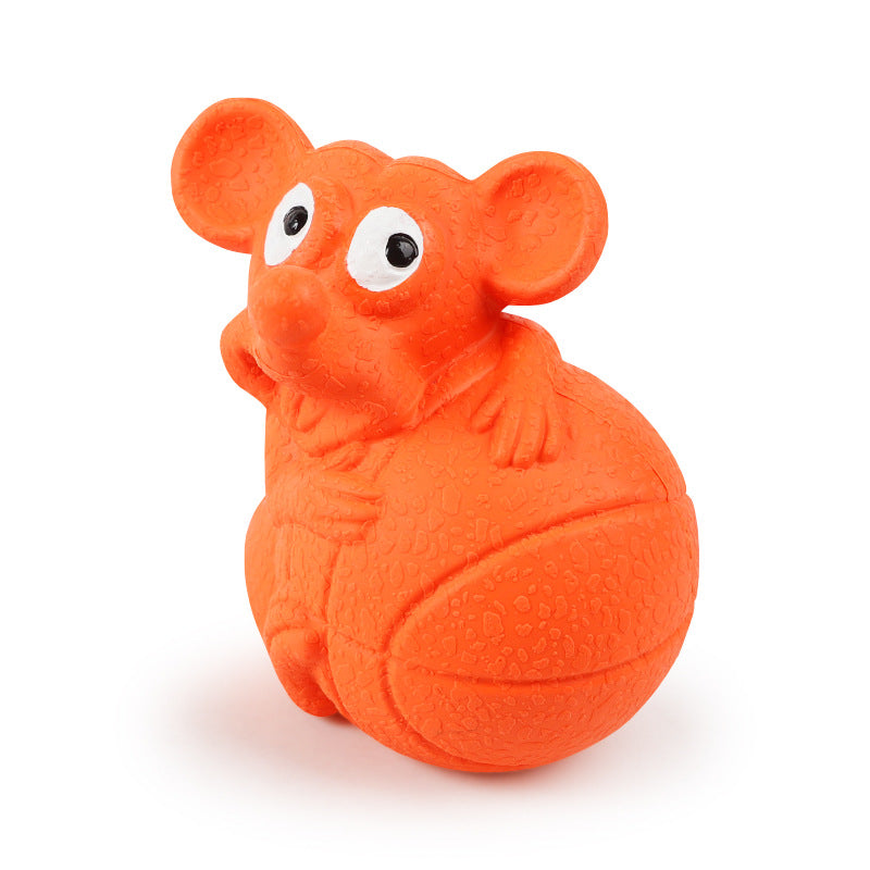 Pet Rubber Toy Vocal Mouse