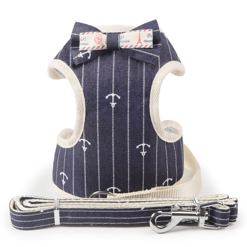 Bowknot Cat Chest Strap