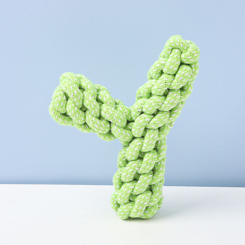 Cotton Rope Y-rope Woven Toy