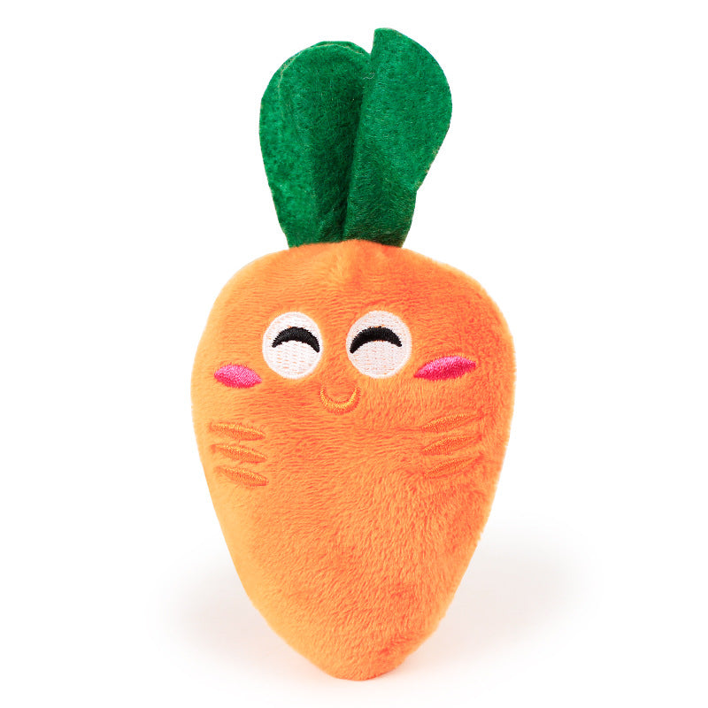 Turnip-shape Plush Sounding Toy