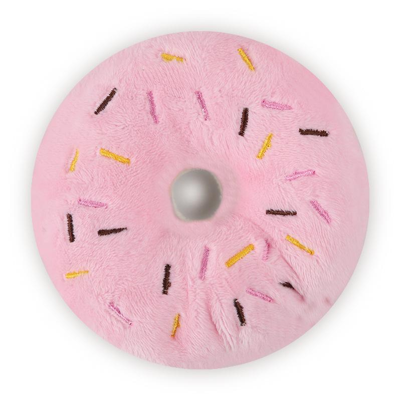 STUFFED DOUGHNUT SOUNDING TOY