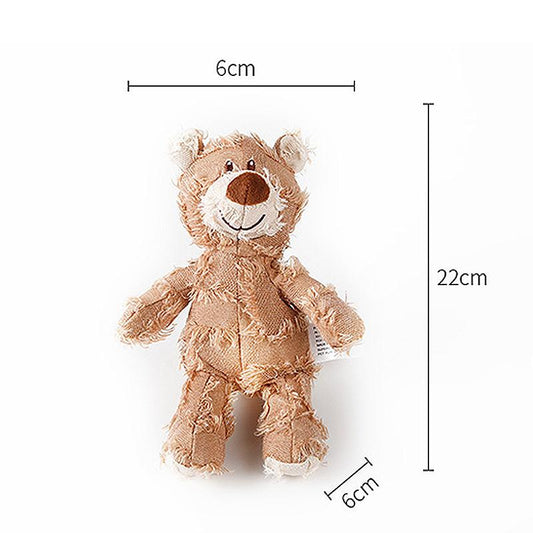 BEGGAR PLUSH BEAR SOUNDING TOY