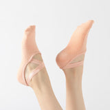 HJ Cross Tie Non-slip Damping Terry Bottom Yoga Socks