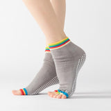 HJ Non-Slip Open Toe Dispensing Yoga Socks