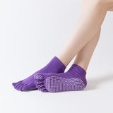 HJ Non-Slip Five-Toed Dispensing Yoga Socks