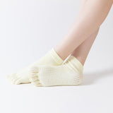 HJ Non-Slip Five-Toed Dispensing Yoga Socks