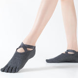 HJ Non-Slip Five-Toed Yoga Socks