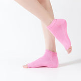 HJ Non-Slip Open Toe Dance Dispensing Yoga Socks