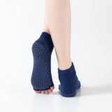 HJ Non-Slip Open Toe Dance Dispensing Yoga Socks