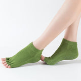 HJ Non-Slip Open Toe Dance Dispensing Yoga Socks