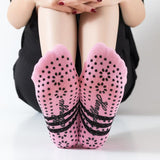 HJ Non-Slip Round Backless Yoga Socks