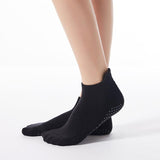 HJ Non-Slip Ballet Style Professional Yoga Socks