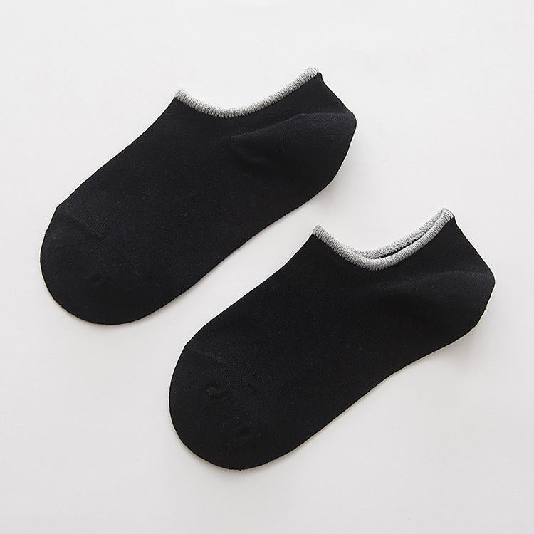 Japanese Pure Color Cotton Socks