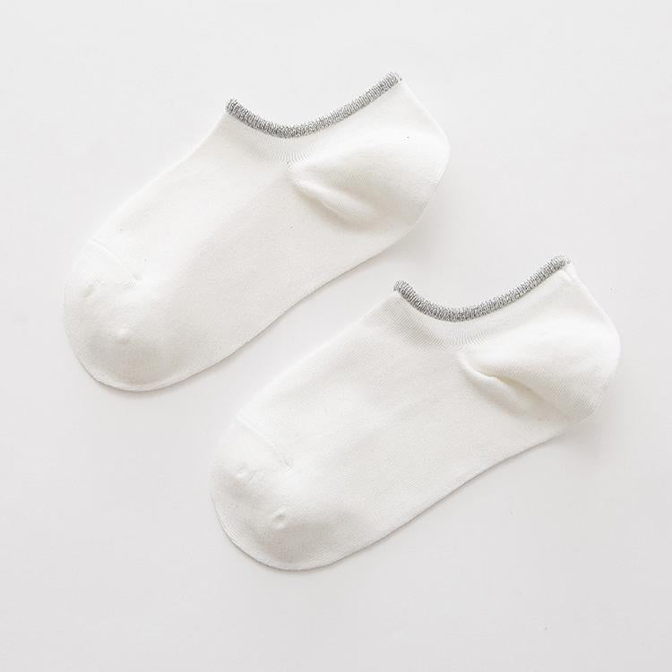 Japanese Pure Color Cotton Socks