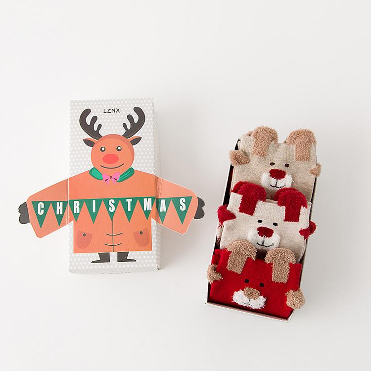 Christmas Series 1 Moose Socks