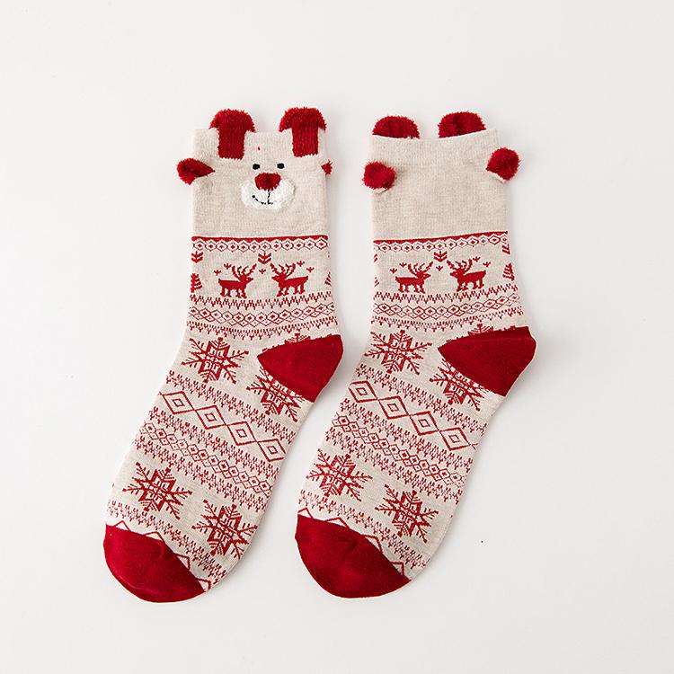 Christmas Series 1 Moose Socks