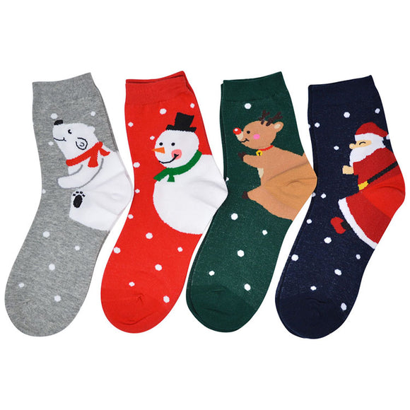 JP Christmas Spot Socks